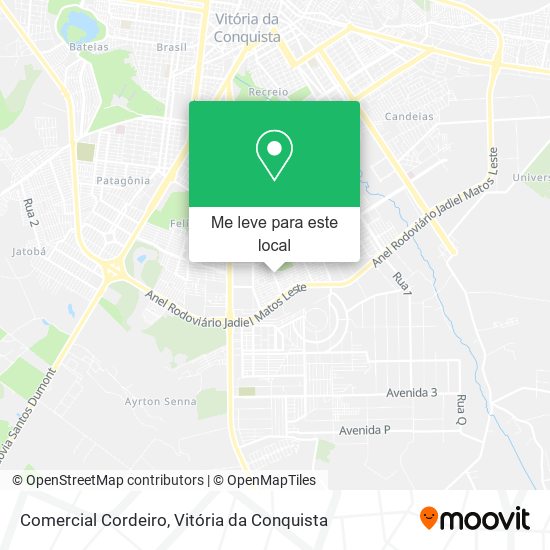 Comercial Cordeiro mapa