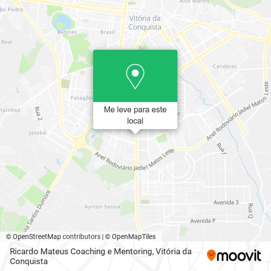 Ricardo Mateus Coaching e Mentoring mapa