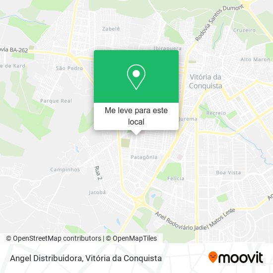Angel Distribuidora mapa