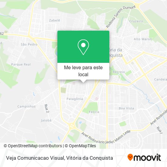 Veja Comunicacao Visual mapa