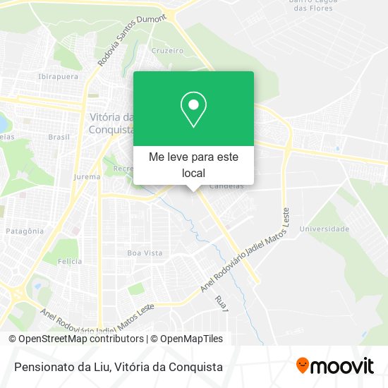 Pensionato da Liu mapa