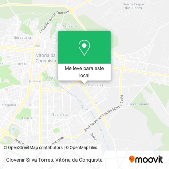 Clovenir Silva Torres mapa