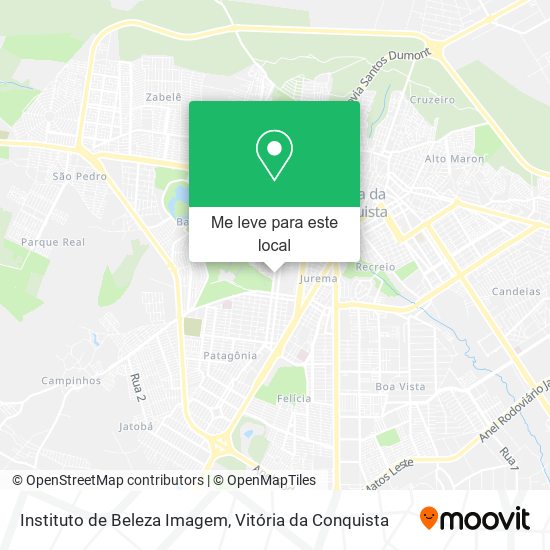 Instituto de Beleza Imagem mapa