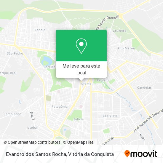 Evandro dos Santos Rocha mapa