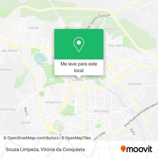 Souza Limpeza mapa