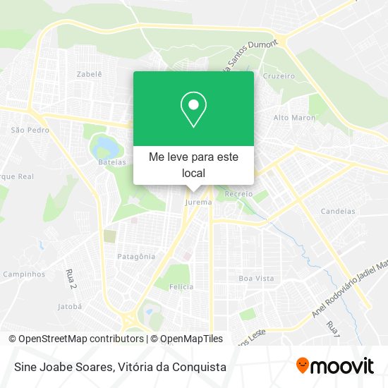 Sine Joabe Soares mapa