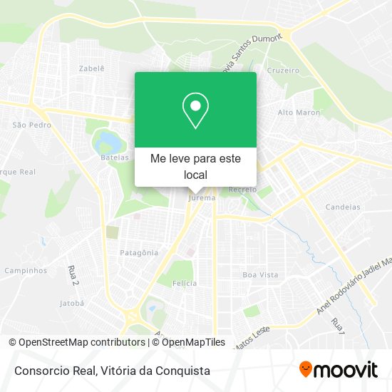 Consorcio Real mapa