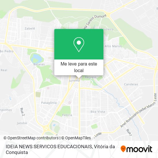 IDEIA NEWS SERVICOS EDUCACIONAIS mapa