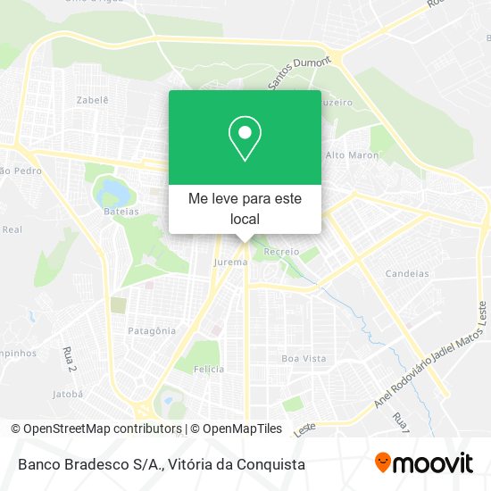 Banco Bradesco S/A. mapa