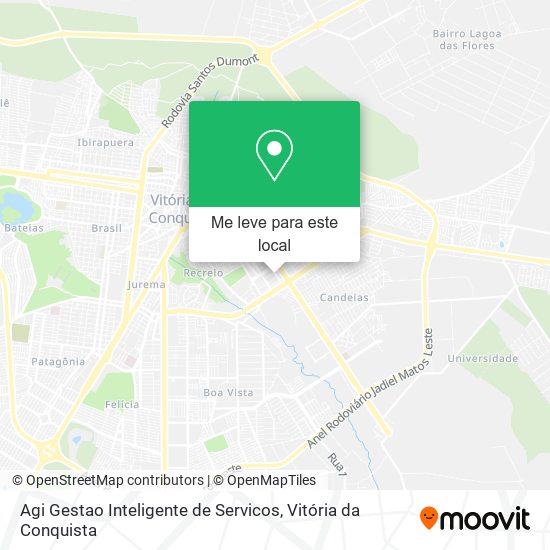 Agi Gestao Inteligente de Servicos mapa