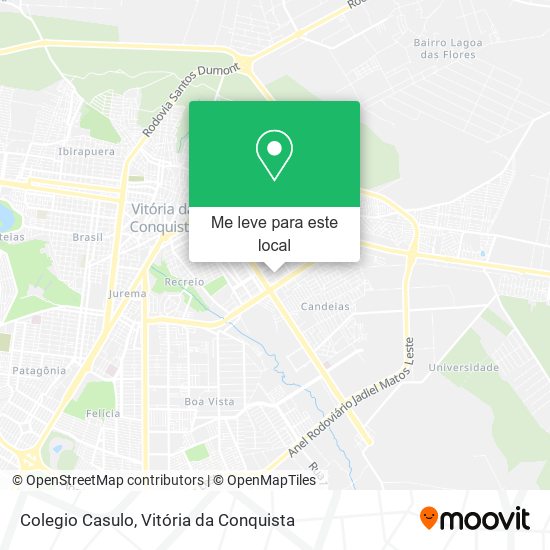 Colegio Casulo mapa