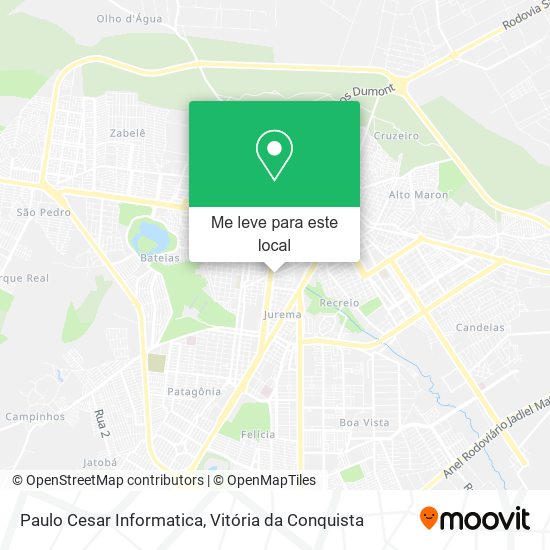 Paulo Cesar Informatica mapa