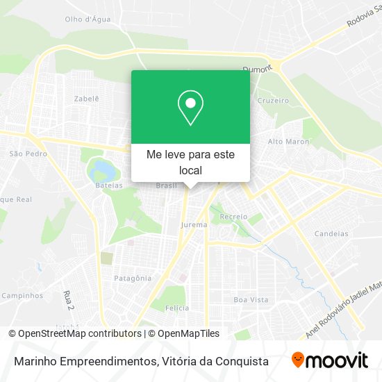 Marinho Empreendimentos mapa