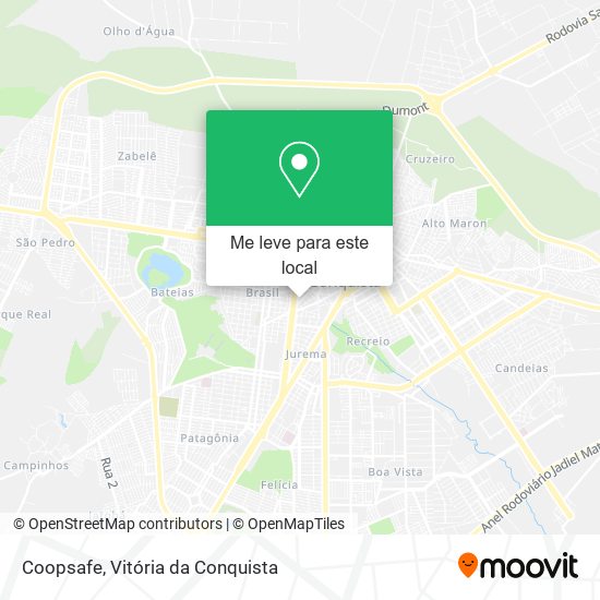 Coopsafe mapa
