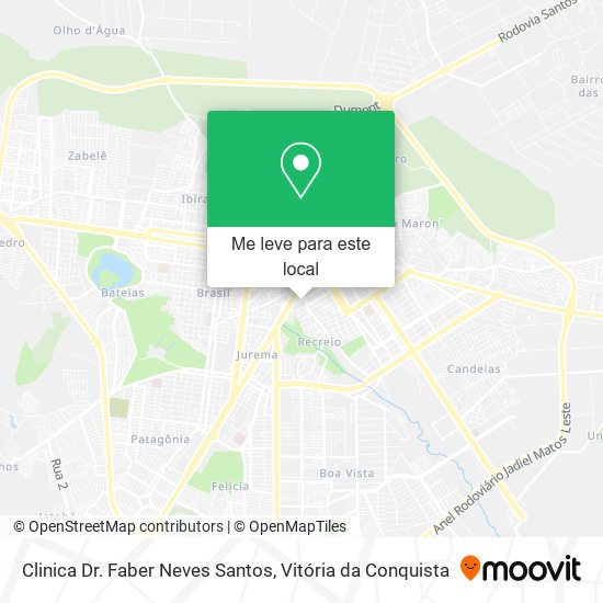 Clinica Dr. Faber Neves Santos mapa