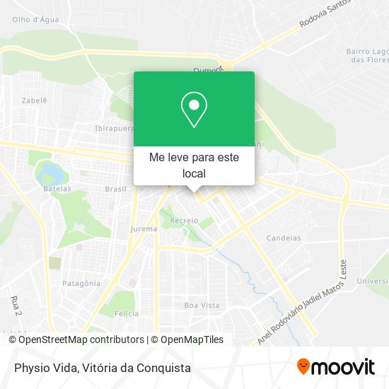 Physio Vida mapa