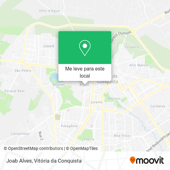 Joab Alves mapa