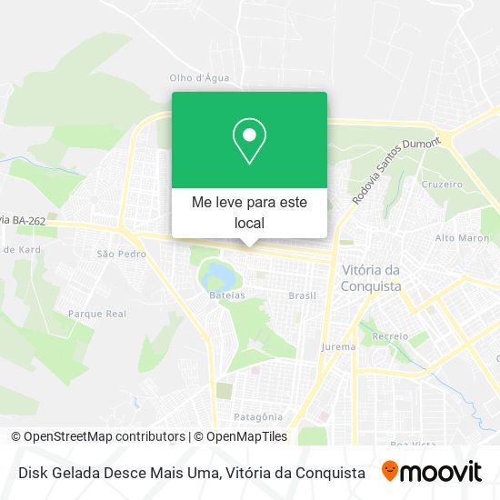 Disk Gelada Desce Mais Uma mapa