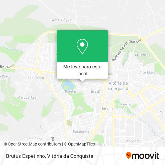 Brutus Espetinho mapa
