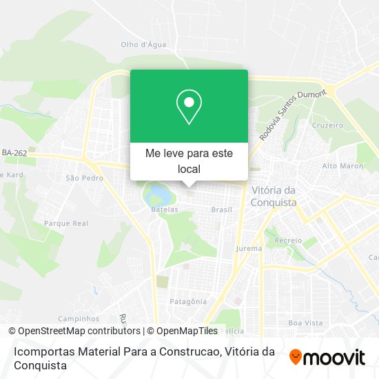 Icomportas Material Para a Construcao mapa