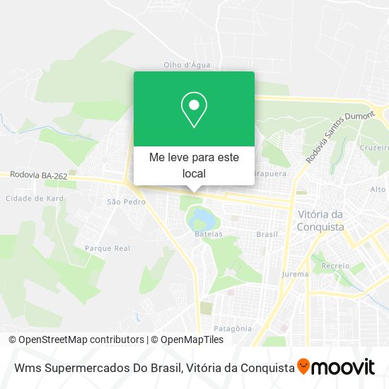Wms Supermercados Do Brasil mapa