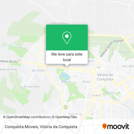 Conquista Moveis mapa