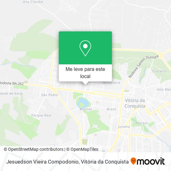 Jesuedson Vieira Compodonio mapa