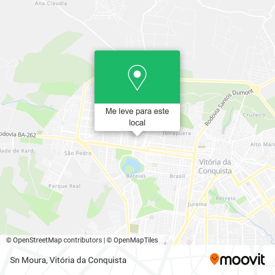 Sn Moura mapa