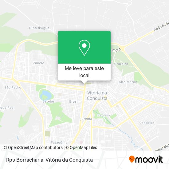 Rps Borracharia mapa