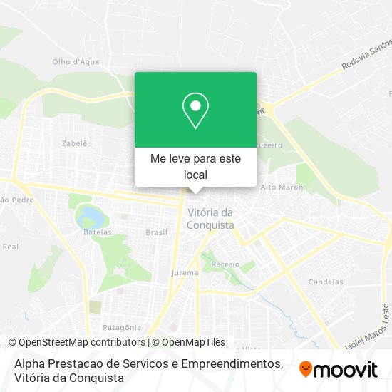 Alpha Prestacao de Servicos e Empreendimentos mapa