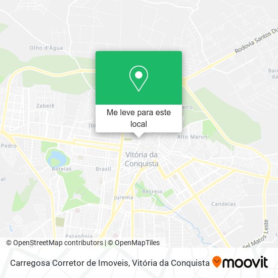 Carregosa Corretor de Imoveis mapa