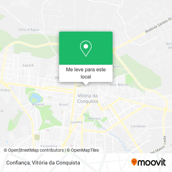 Confiança mapa