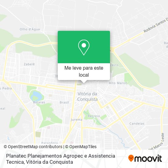 Planatec Planejamentos Agropec e Assistencia Tecnica mapa