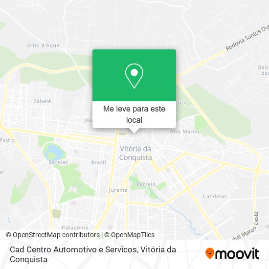 Cad Centro Automotivo e Servicos mapa