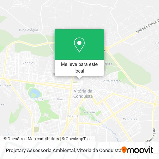 Projetary Assessoria Ambiental mapa