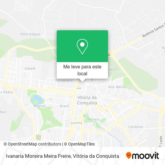 Ivanaria Moreira Meira Freire mapa