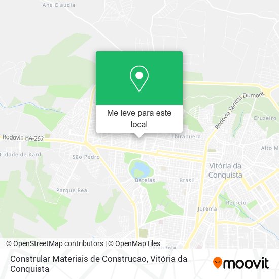 Constrular Materiais de Construcao mapa