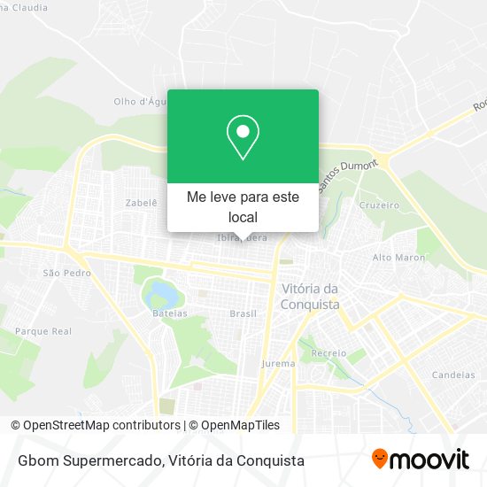 Gbom Supermercado mapa