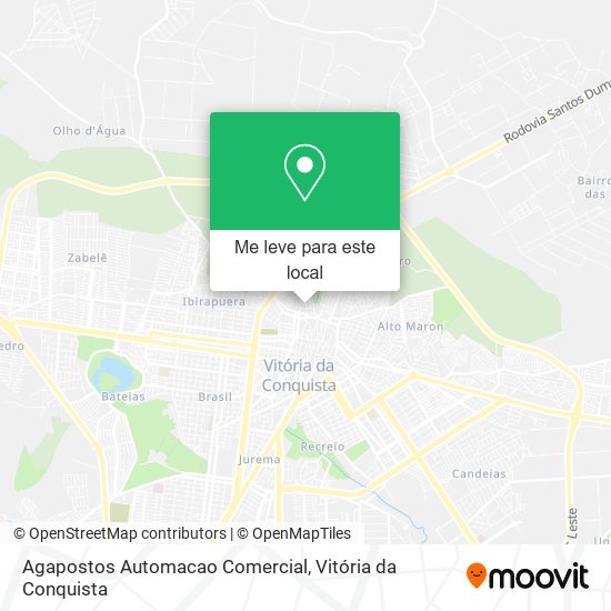 Agapostos Automacao Comercial mapa