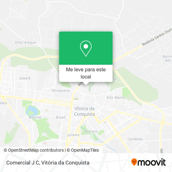 Comercial J C mapa