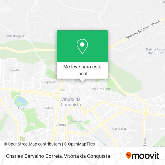 Charles Carvalho Correia mapa