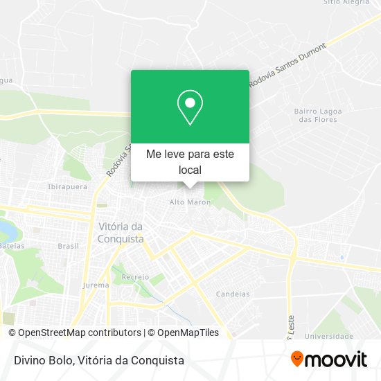 Divino Bolo mapa
