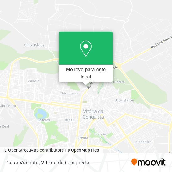 Casa Venusta mapa
