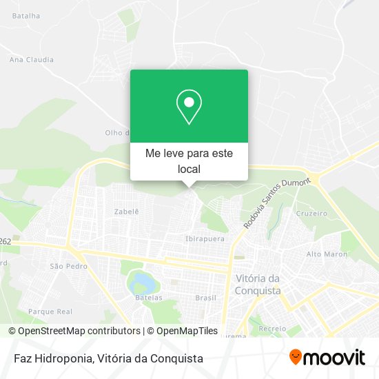 Faz Hidroponia mapa
