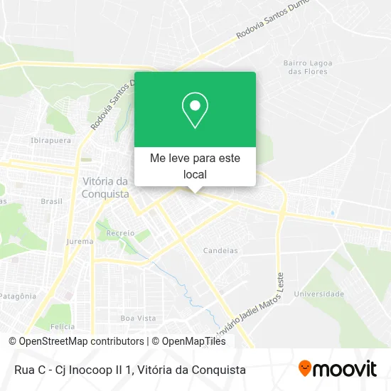Rua C - Cj Inocoop II 1 mapa
