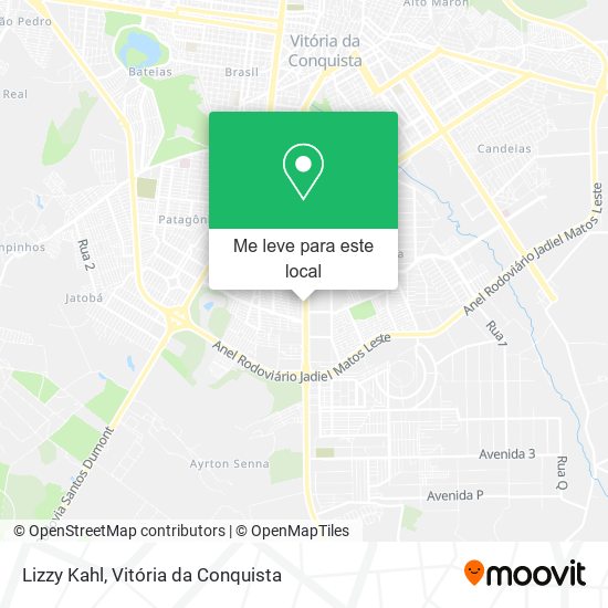 Lizzy Kahl mapa