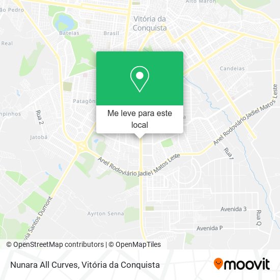 Nunara All Curves mapa