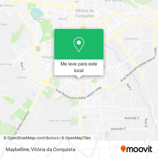 Maybelline mapa