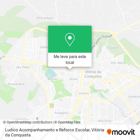 Ludico Acompanhamento e Reforco Escolar mapa