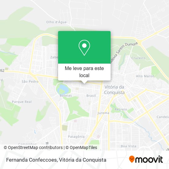 Fernanda Confeccoes mapa